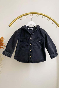 KILLER Boys Washed Casual Black Shirt