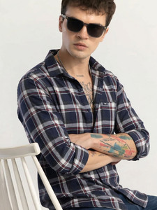 METRONAUT Men Checkered Multicolor Shirt - Image 6
