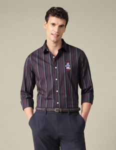 U.S. POLO ASSN. Men Striped Casual Multicolor Shirt