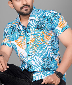 Tyzlo Men Printed Casual Multicolor Shirt