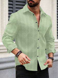 Nofilter Men Light Green Shirt - Image 4