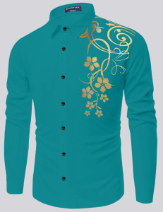 HEMADHAV Men Floral Print, Printed Casual Multicolor Shirt