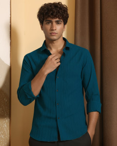 METRONAUT Men Solid Casual Multicolor Shirt