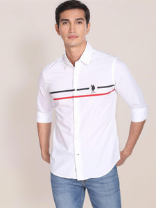 U.S. POLO ASSN. Men Striped Casual Shirt - Image 5