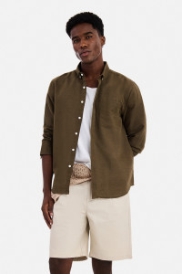Snitch Men Brown Casual Shirt - Image 6