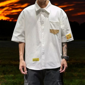 Lauren Adams Men Solid Casual White Shirt