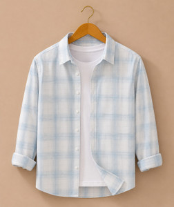 S-LINE Men Checkered Casual Multicolor Shirt
