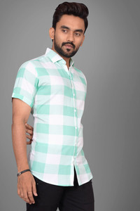 METRONAUT Men Checkered Casual Multicolor Shirt