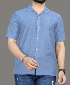 COMBRAIDED Men Striped Casual Multicolor Shirt