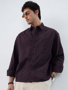 VASTRADO Men Purple Casual Shirt - Image 6