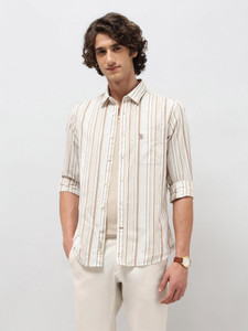 U.S. Polo Assn. Denim Co. U.S. Polo Assn. Slim Fit Striped Spread - Image 1