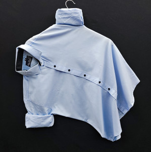 Blue dove Men Solid Casual Light Blue Shirt