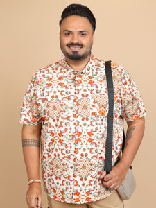 HIGHLANDER Men Printed Casual Multicolor Shirt