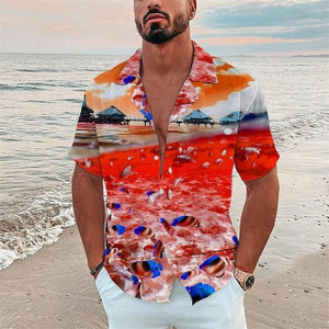 standstitch Men Printed Casual Multicolor Shirt