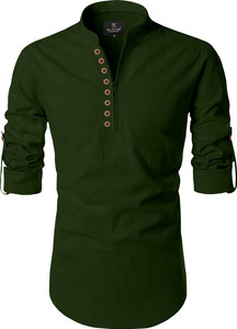 Nofilter Men Solid Straight Kurta