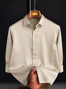 METRONAUT Men Beige Shirt - Image 5