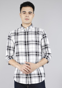 U.S. Polo Assn. Denim Co. Men Checkered White Shirt - Image 6