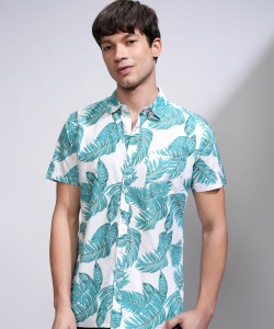 HIGHLANDER Men Printed Casual Multicolor Shirt