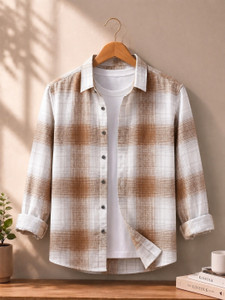 Black Deer Men Checkered Multicolor Shirt - Image 4