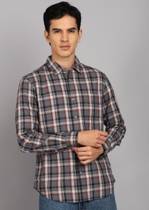 FLYING MACHINE Men Checkered Casual Multicolor Shirt