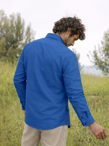 COMBRAIDED Men Solid Casual Multicolor Shirt