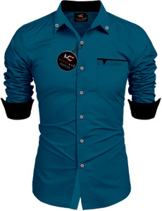 jeny fashion Men Solid Casual Multicolor Shirt