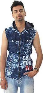 Clubble Men Printed Casual Dark Blue, Light Blue Shirt