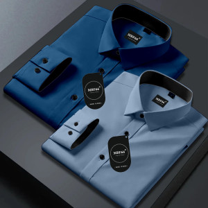 MBF66 Men Solid Casual Multicolor Shirt