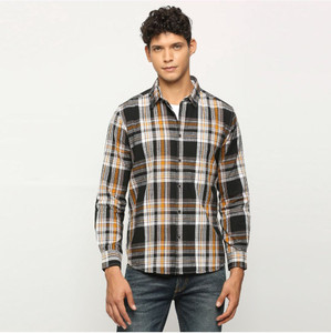 Pepe Jeans पुरुषों के लिए चेकर्ड कैज़ुअल बहुरंगी  शर्ट