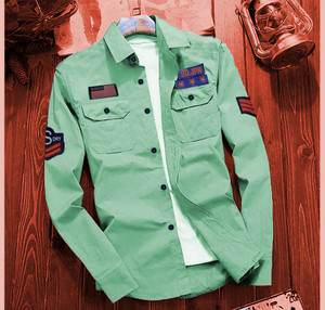 SHIRTZONE Men Solid Casual Light Green Shirt