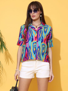 Sheetal Associates Women Printed Casual Multicolor Shirt