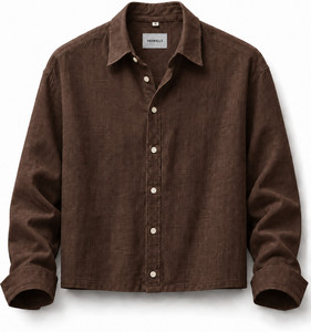 MENHILLS Men Casual Brown Shirt - Image 5
