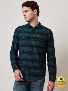 LEE Men Printed Casual Multicolor Shirt