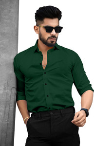 SOLSTICE Men Solid Formal Multicolor Shirt
