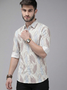 METRONAUT Men Printed Casual Multicolor Shirt