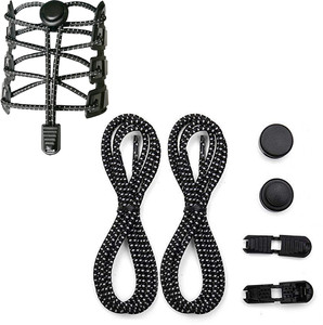 HASTHIP No Tie Shoelaces | Elastic Lock Shoe Laces For Adult Sneakers Fits Hiking Boots Shoe Lace