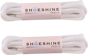 SHOESHINE Round Boot Lace Casual Hiking Shoelace 180cm 4mm White Shoe Lace