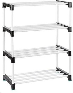 Plexus enterprises 4 Layer Rack Plastic Shoe Stand