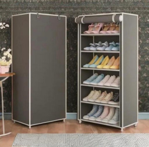 SHIVA HANDICRAFT CO CO na Plastic Collapsible Shoe Stand Plastic Shoe Rack