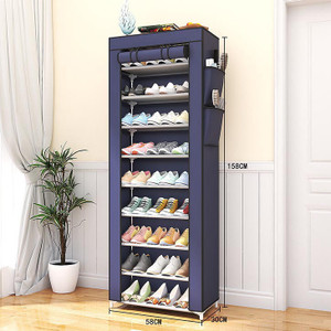 ZHENAURA Plastic Shoe Rack