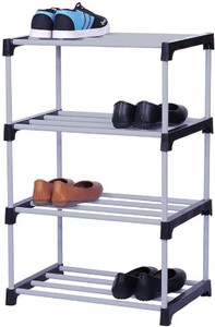 Bluevista 4 layer strong heavy duty PVC pipe Multipurpose rack for home ...