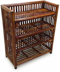 MIKA Bamboo 4 Shelf Multipurpose Rack - Image 6
