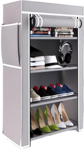 QURACK Shoe Rack Stand for Home Multipurpose Storage Organizer Plastic Shoe Stand