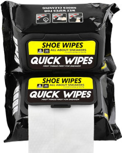 PILONG Shoe Cleaning Wipes (30 Pcs x 2) 60 WIPES, Instant Cleaning Wipes Cleaner