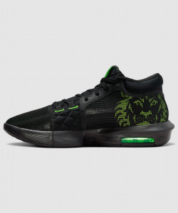 Low Lebron Shoes All Black NIKE LeBron Witness EP Basketball Shoes