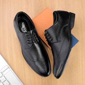 TR Partywear Formal Brogue Lace Up Corporate Casuals For Men