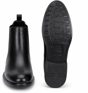 BOLTVELOCITY men’s Classic Chelsea black color Boots Boots For Men Boots For Men