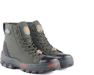 GLOBAL DEFENDER SUPER JUNGLE BOOT WITH SIDE ZIP Rock Climbing Shoes For Men