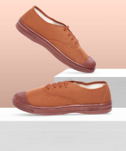 Unistar Military/PT Shoes For Men; 101-Brown Sneakers For Men