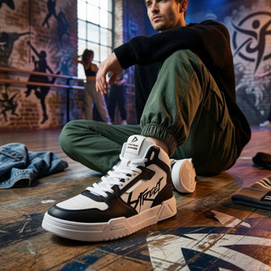 Impakto by Ajanta Stylish High-Top Sneakers for Men, Casual Shoes for Daily Wear High Tops For Men High Tops For Men